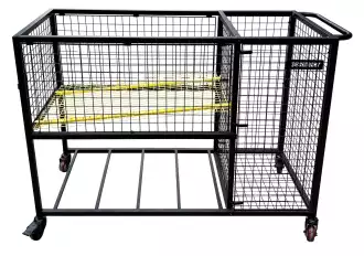 Storage cart with wheels - 1340 x 600 x 1000 mm