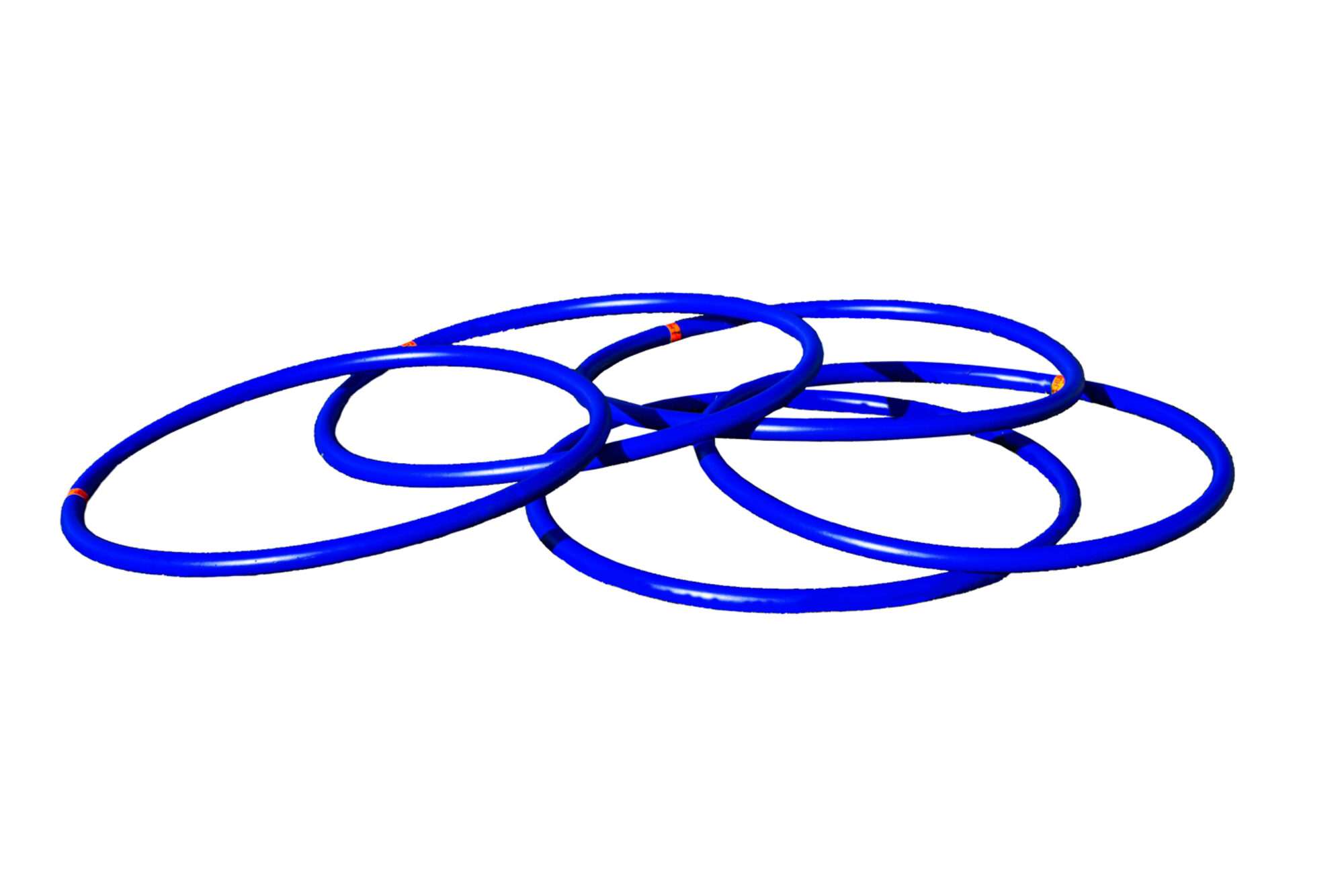 Image du produit : 5 round coordination hoops - 45cm