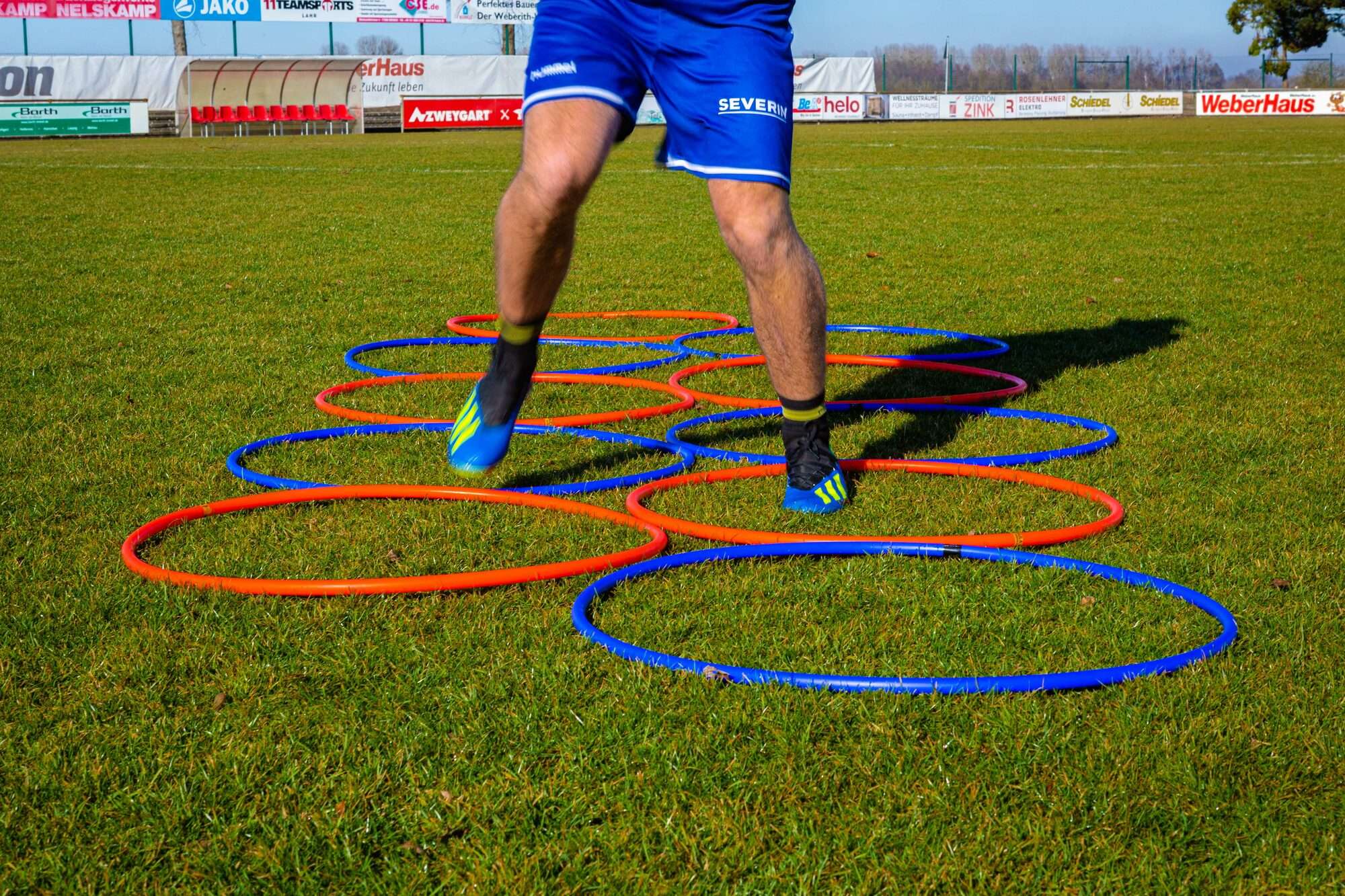 Image du produit : 5 round coordination hoops - 45cm