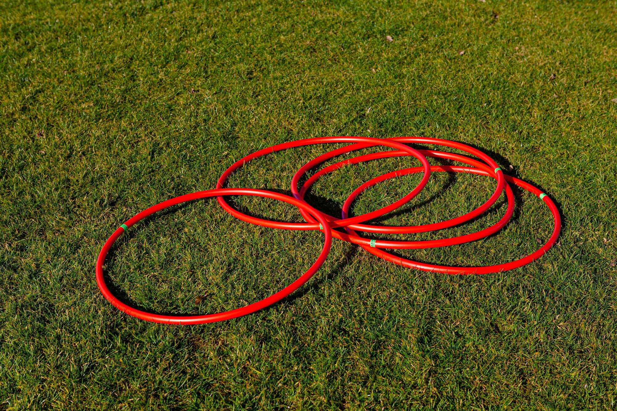 Image du produit : set of 12 hula hoops 76cm