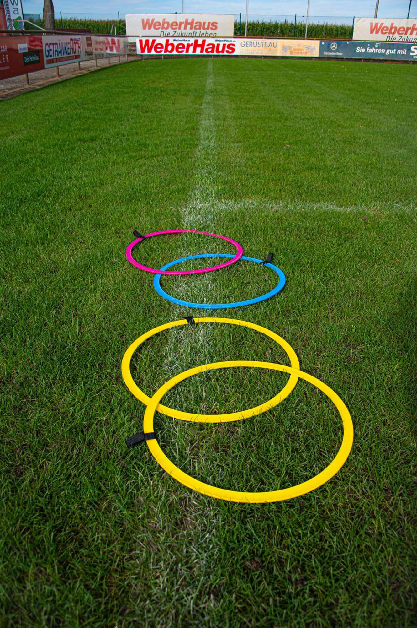 Image du produit : flat speed agility rings - set of 12 in a bag