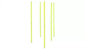 Slalom poles - Set of 5 - Choice of colors