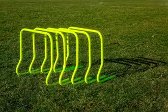 Set of 5 training hurdles- 45cm