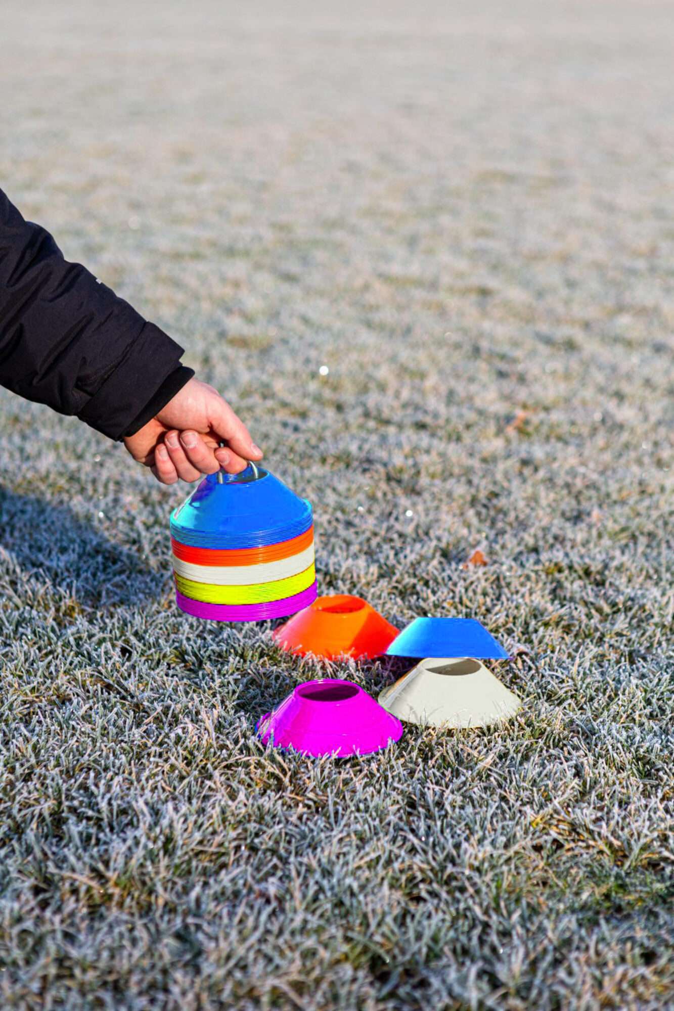 Image du produit : Set of 24 mini marking cones 