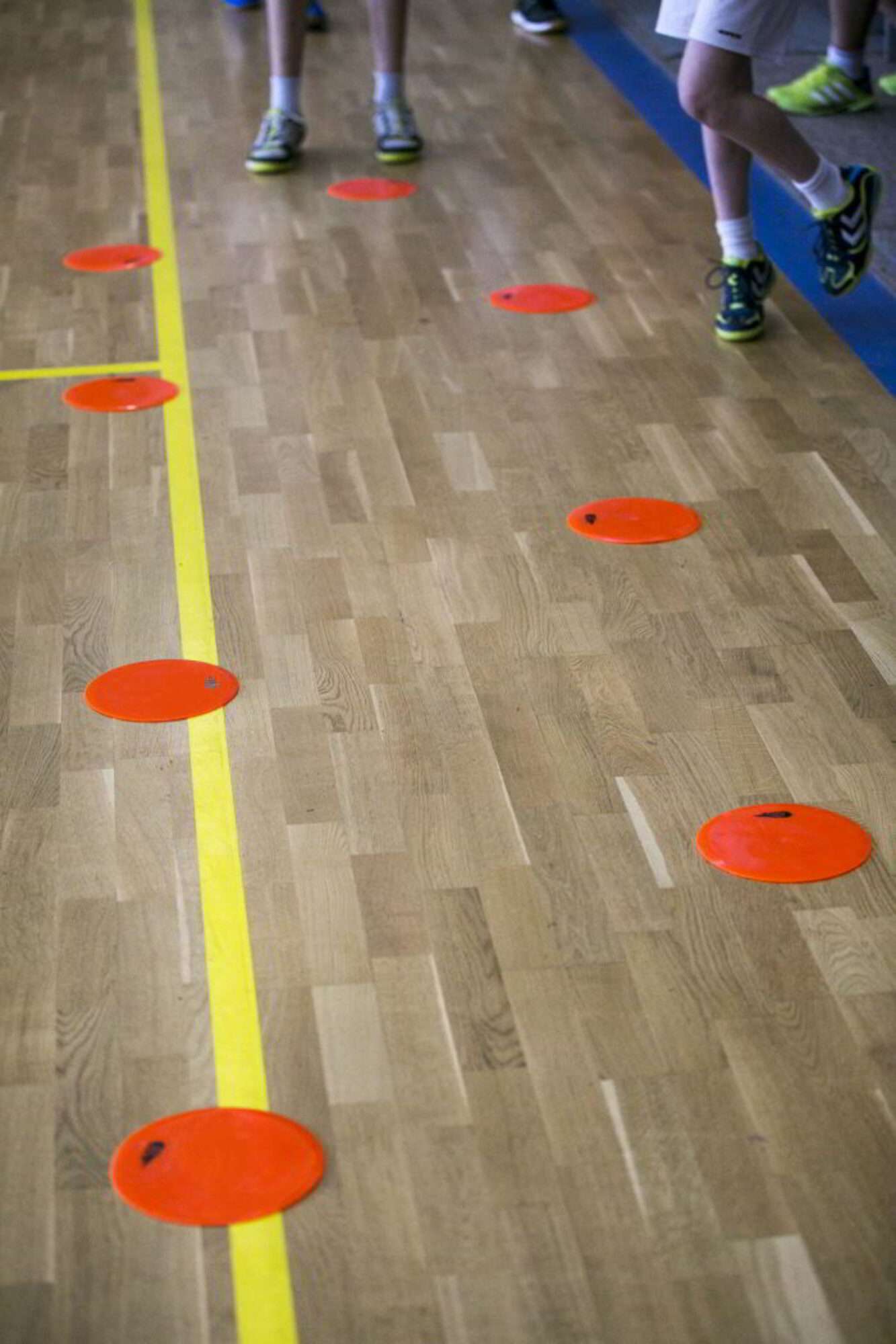 Image du produit : Set of 4 round floor markers - 23cm