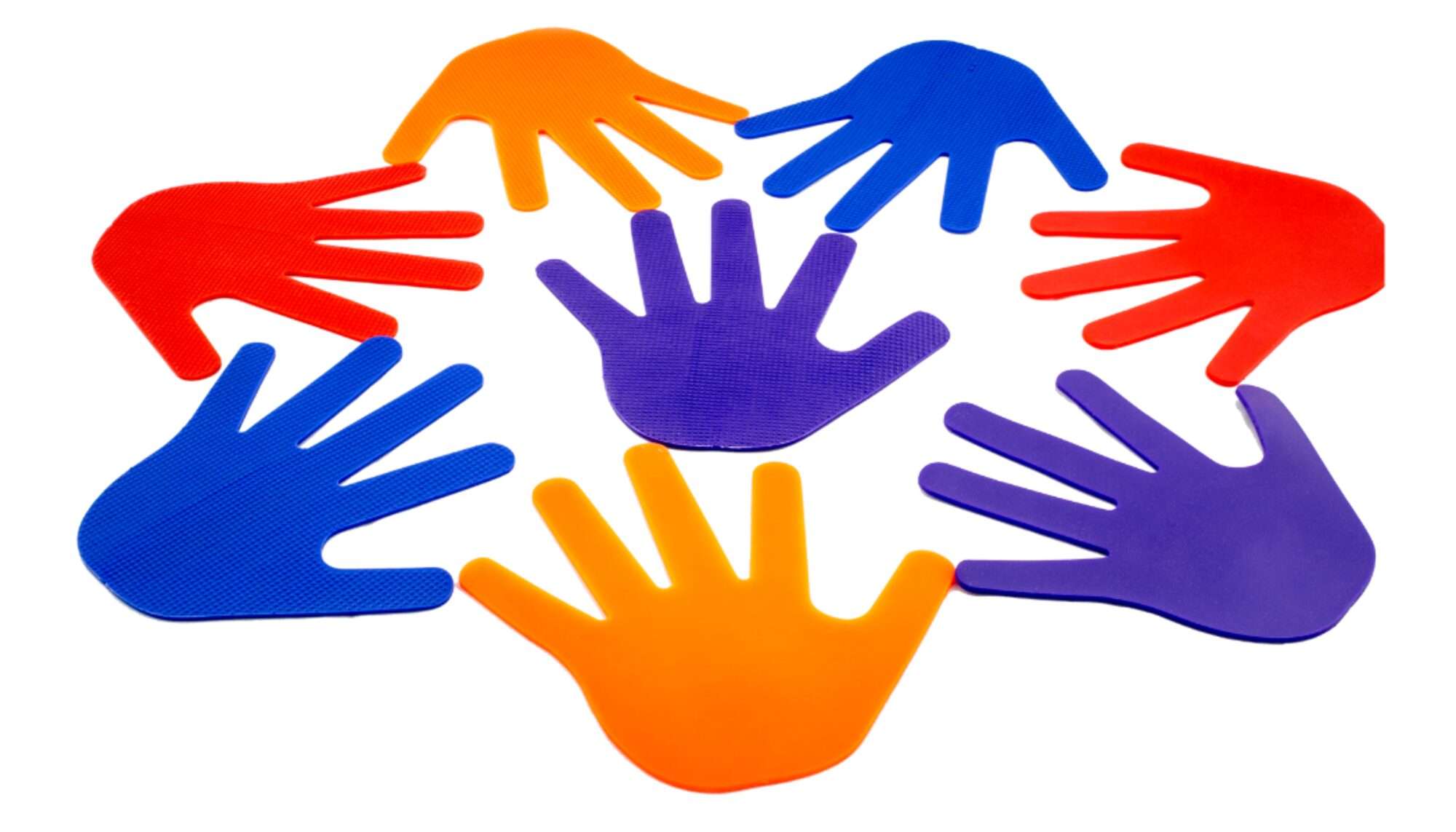 Image du produit : Set of 4 hand floor markers