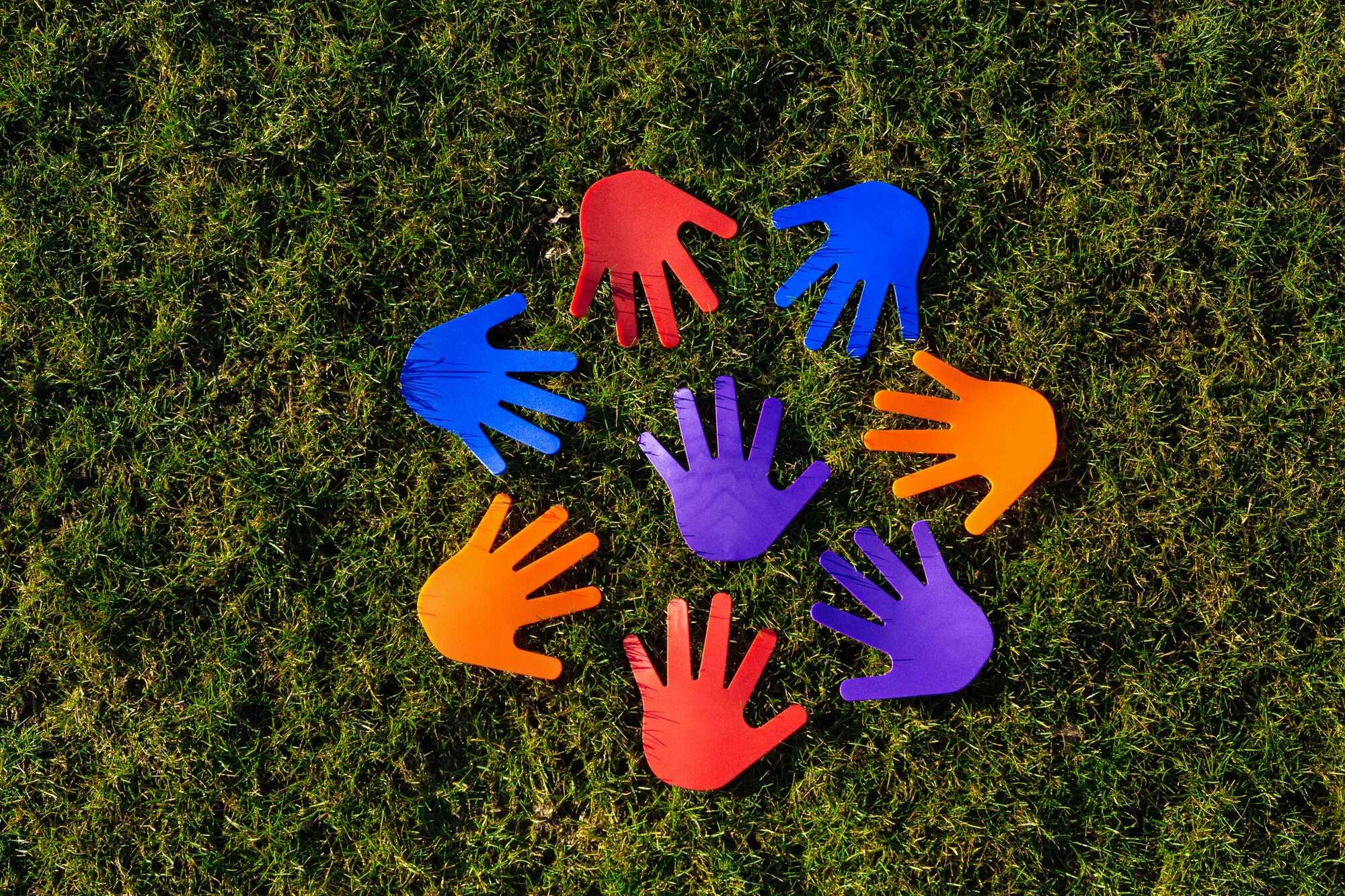 Image du produit : Set of 4 hand floor markers