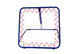 Foldable Tchoukball net: 100 x 100 cm
