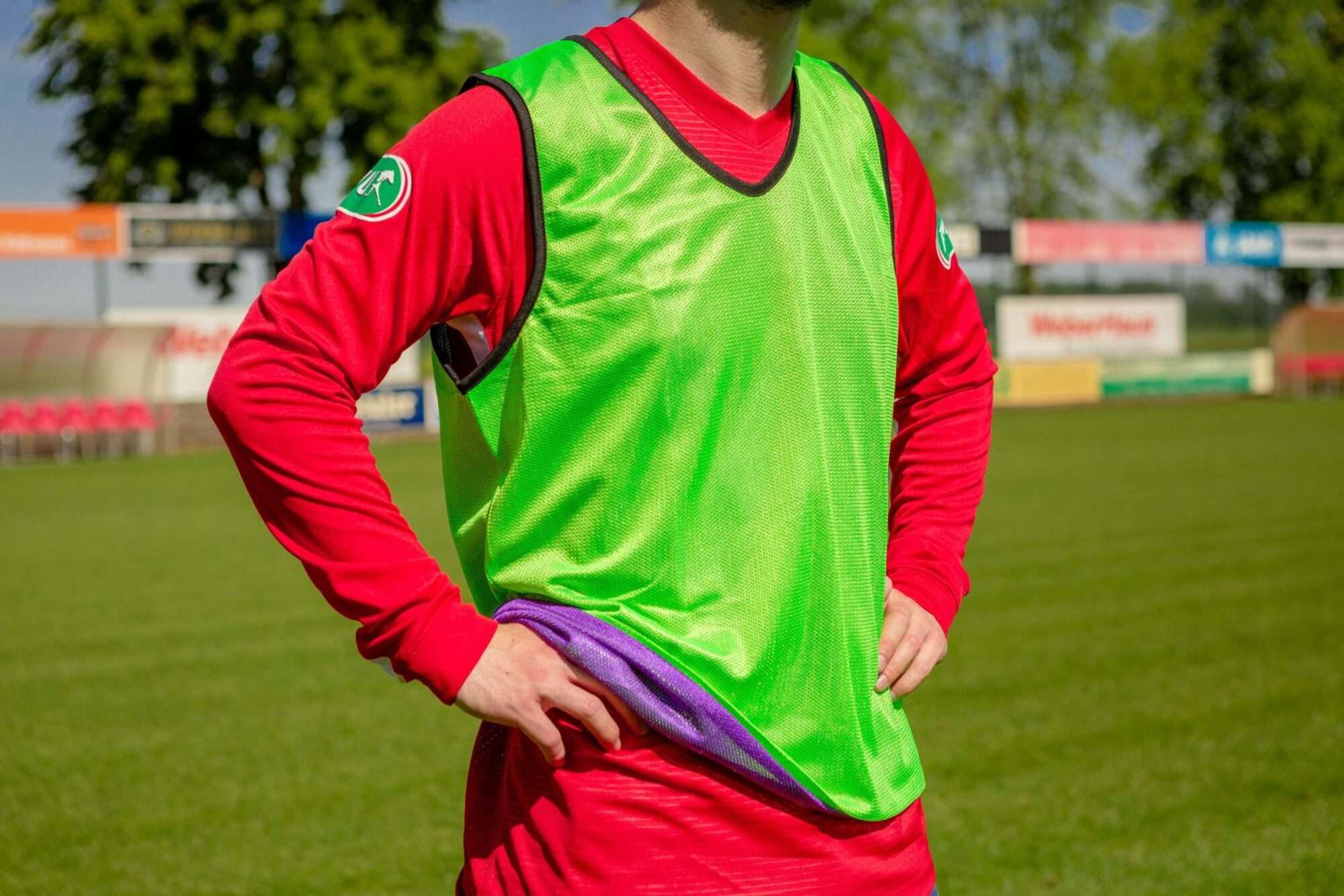 Image du produit : Reversible chasubles - Purple/green