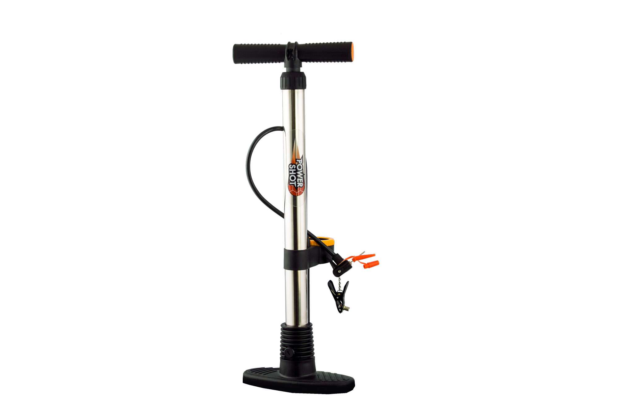 Image du produit : POWERSHOT® Steel Barrel Track Pump with Gauge
