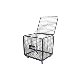 Ball Storage Cage on Wheels - Steel