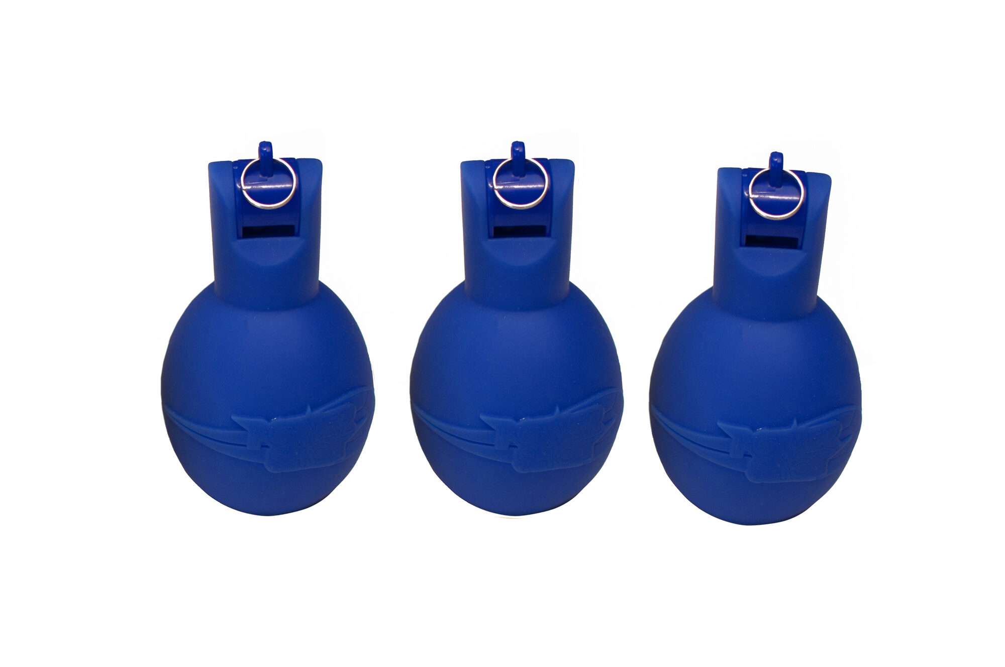 Image du produit : Pear whistle / Hygienic hand whistle blue - Set of 3