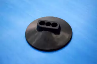 Three-way rubber base