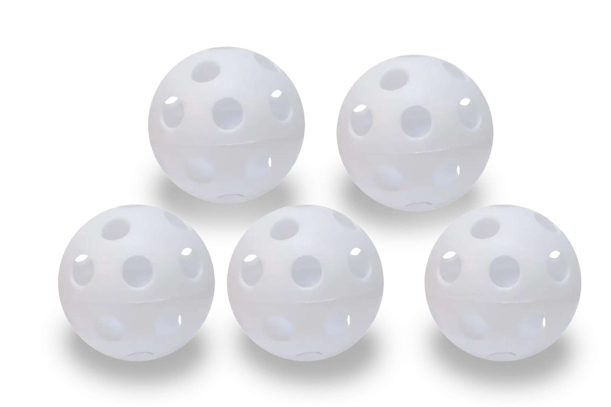 Image du produit : Hockey/Floorball Balls With Holes 5 units pack