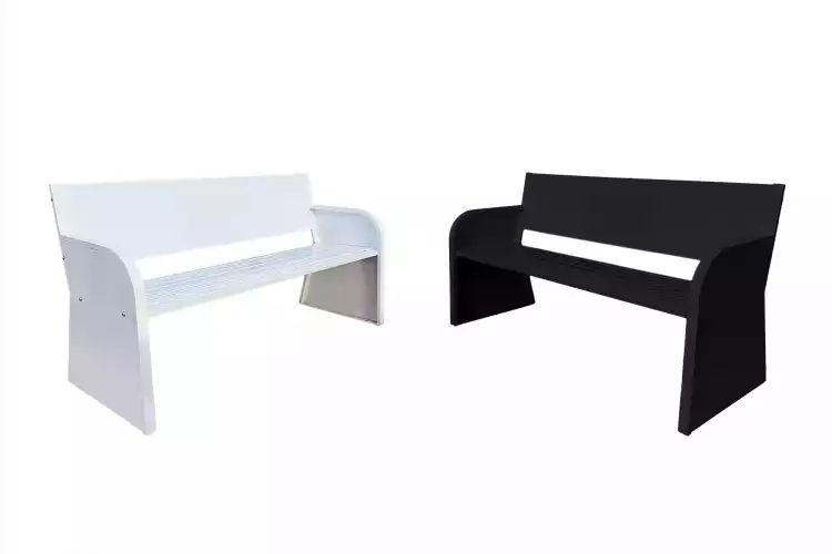 Image du produit : Advertising Tennis Court Bench - Steel