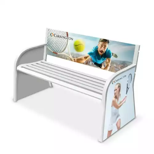 Image du produit : Advertising Tennis Court Bench - Steel