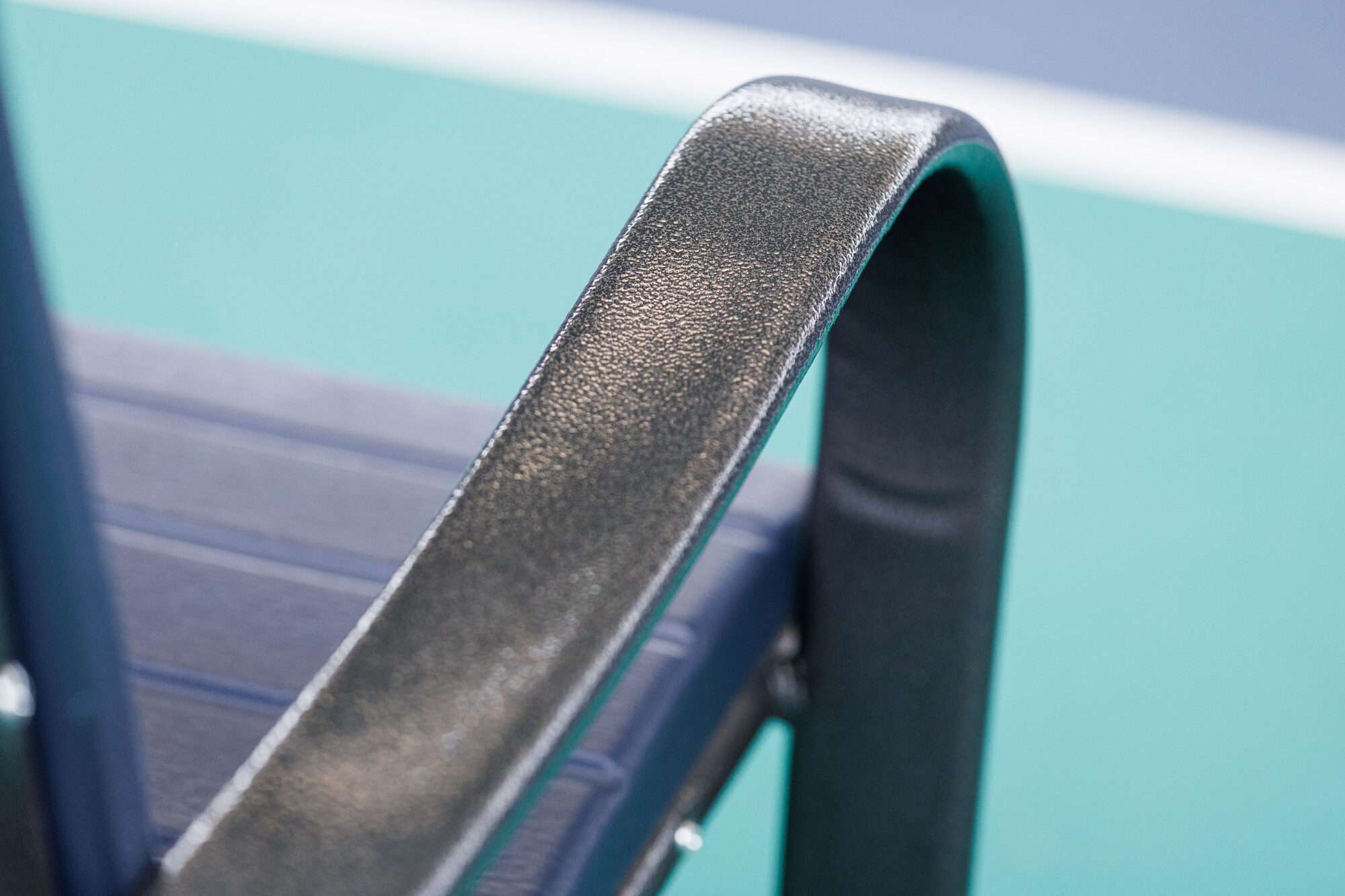 Image du produit : Plastic reinforced with steel indoor outdoor bench 3-man