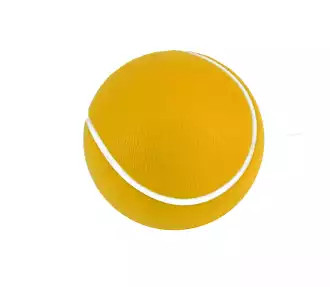 Tennis foam ball, yellow/white - 6.3cm