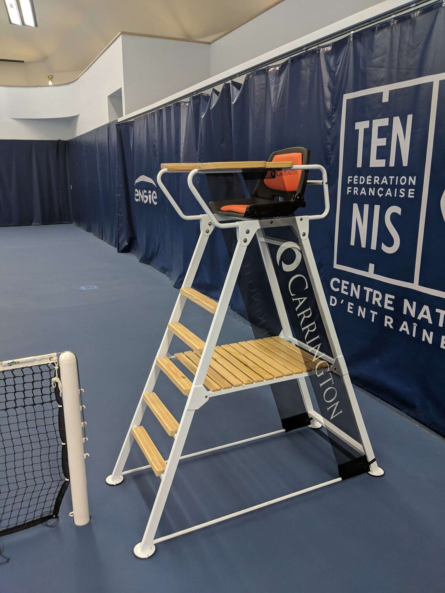 Image du produit : Competition Umpire chair in aluminium - white