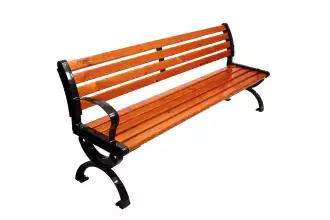Tennis bench with backrest - 150cm
