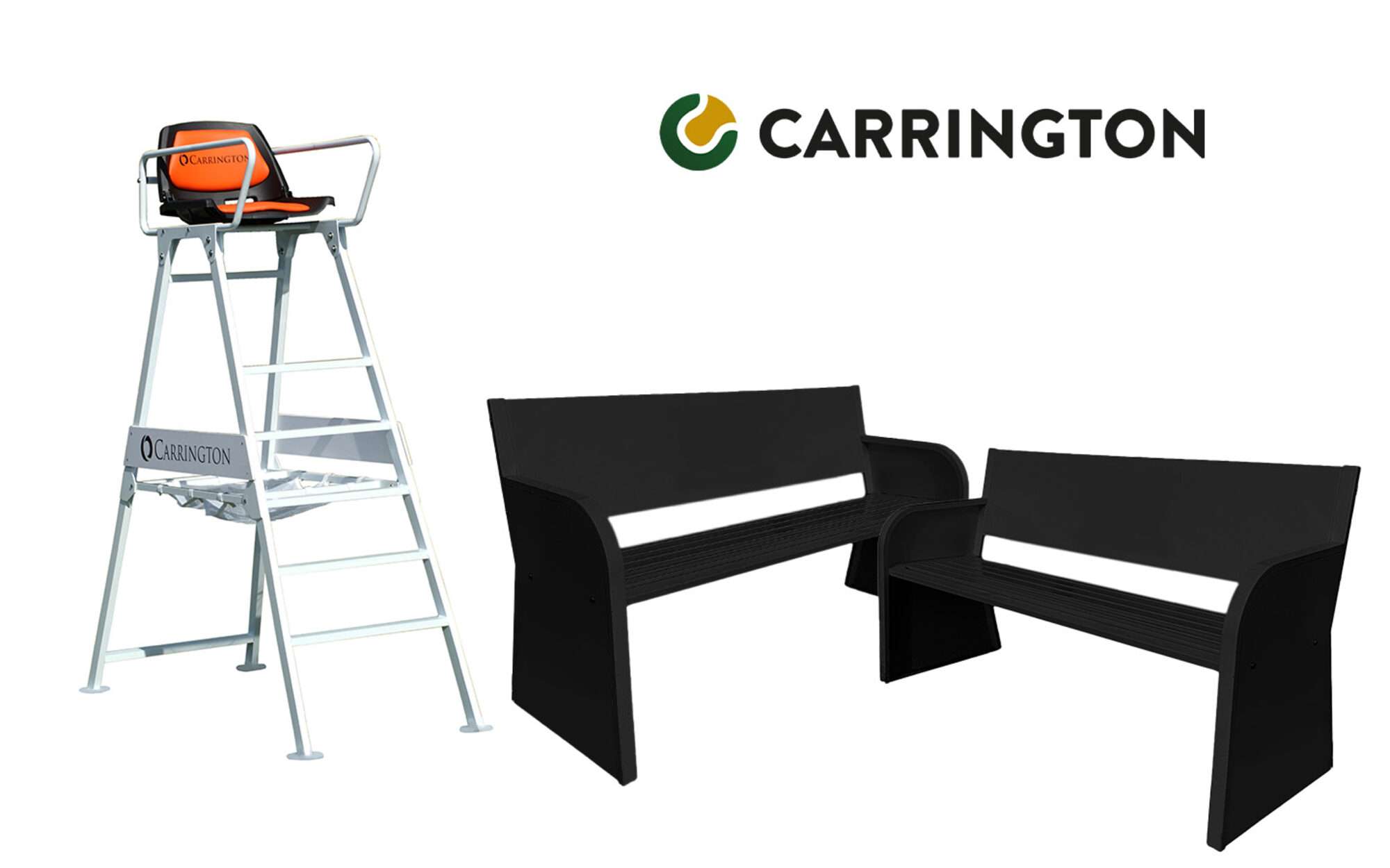 Image du produit : Tennis Court Bench and Chair Kit - Carrington
