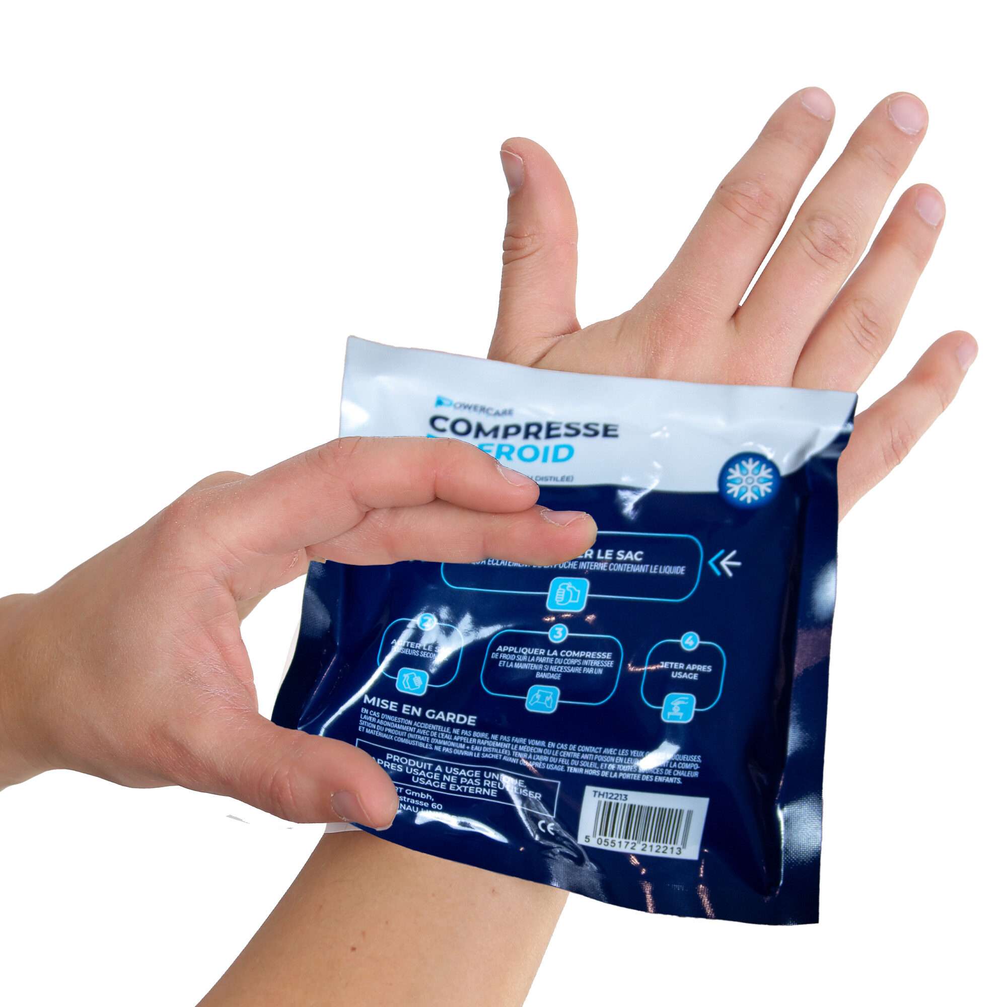 Image du produit : Pack of 10 instant cold packs 15 x 15 cm