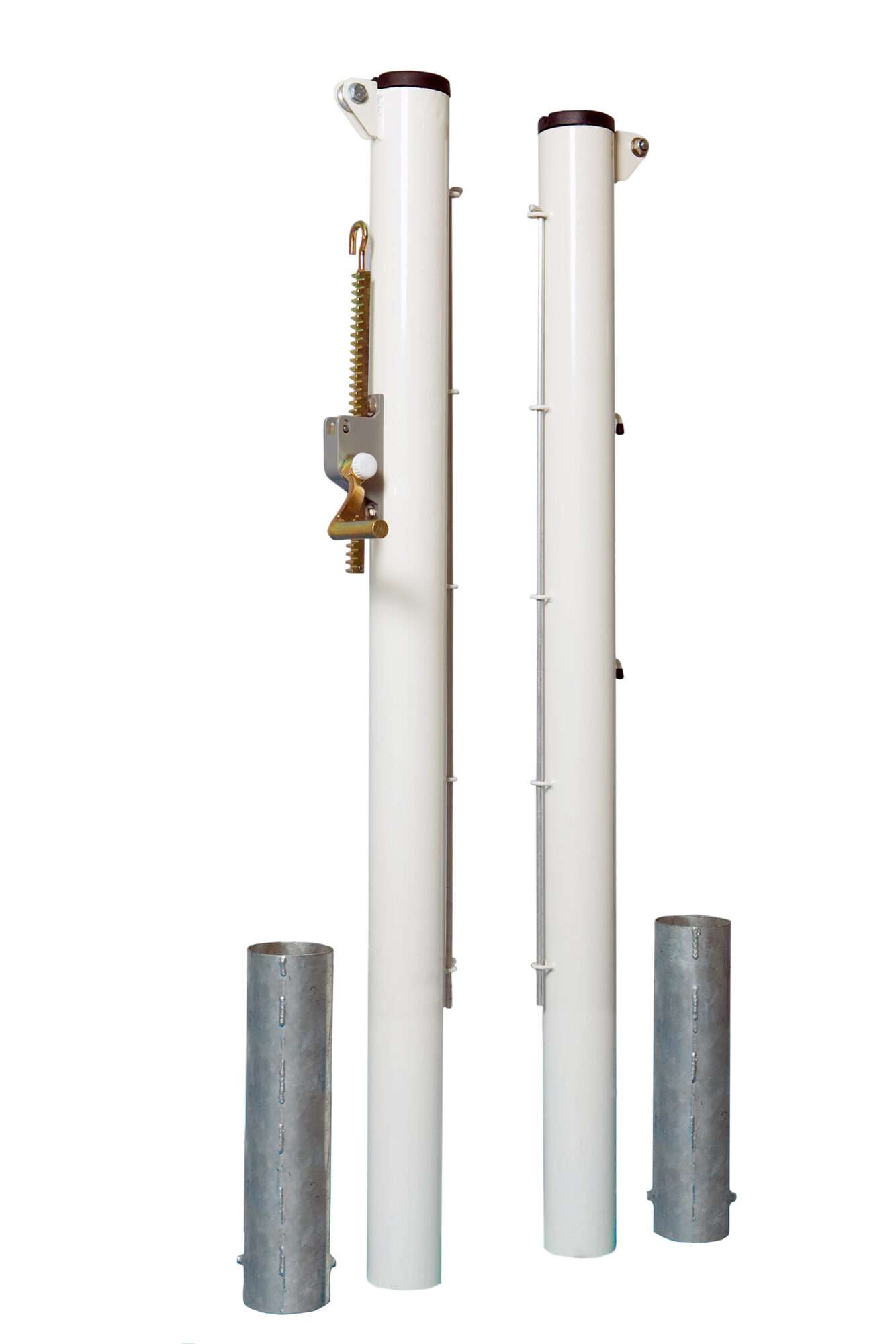 Image du produit : Socketed round tennis posts- 90mm (a pair)