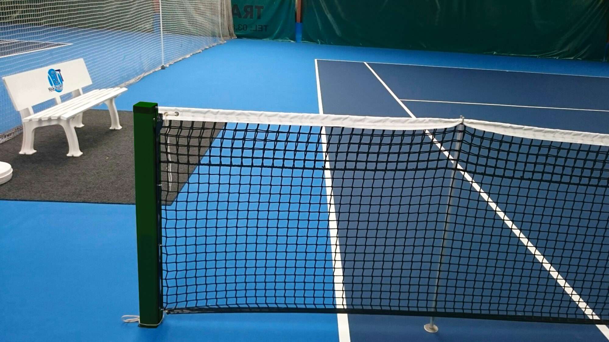 Image du produit : CARRINGTON® Tennis Posts Aluminium Square - Green
