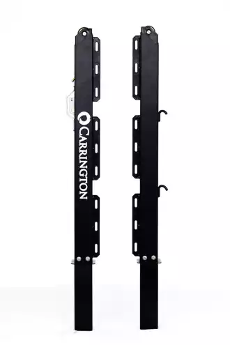 Carrington steel tennis posts