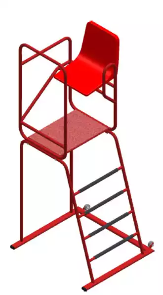 Umpire Chair with Removable Seat