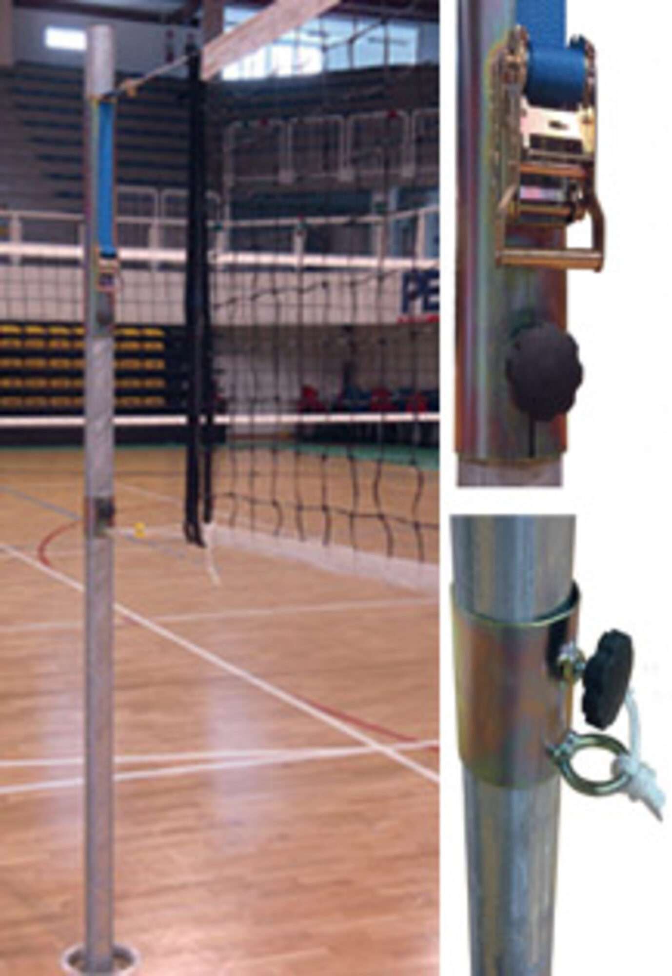 Image du produit : Competition Volleyball Posts - Steel