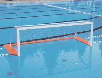 Professional floating water polo goals (a pair) 