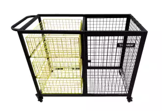 Storage cart on wheels - 1080 x 520 x 940 mm